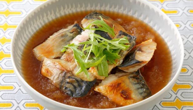 ノルウェー塩さばのみぞれ煮