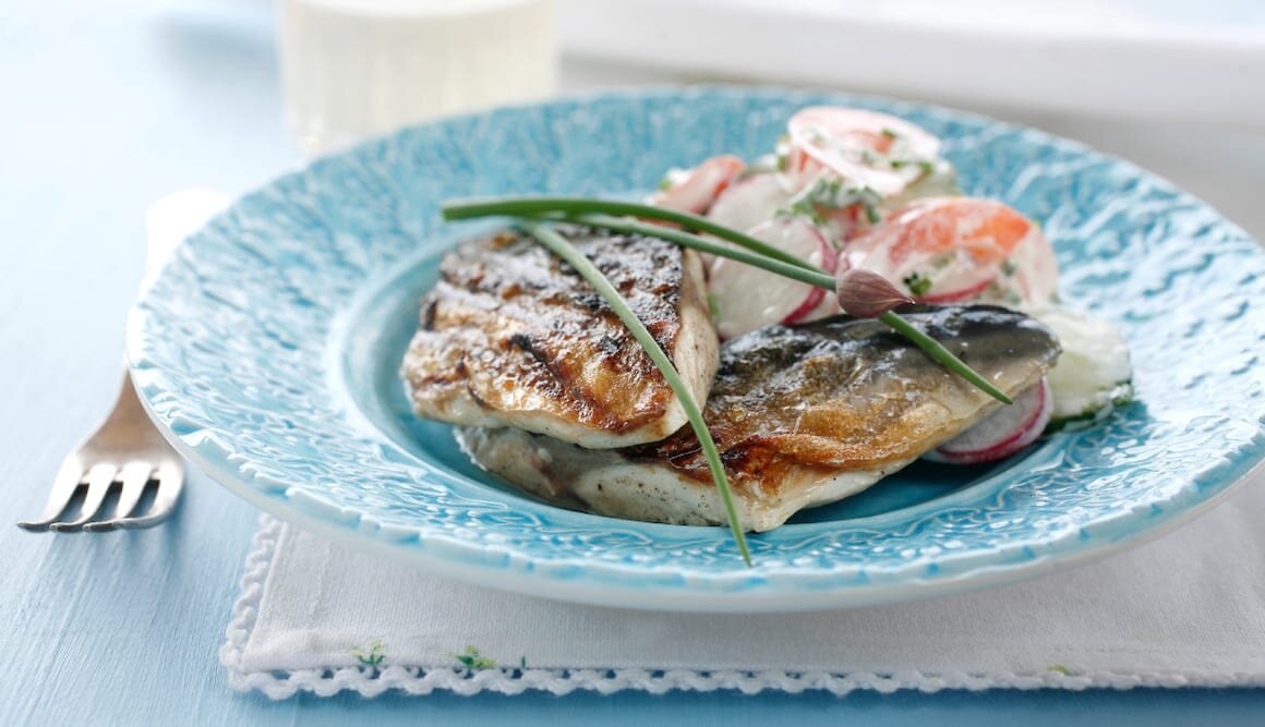 ノルウェー塩さばの夏サラダ