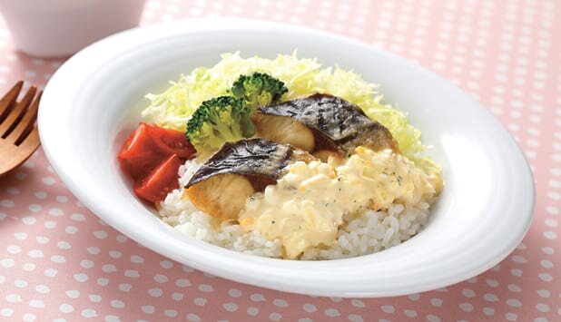 ノルウェー塩さばの南蛮風味・タルタルソース添え