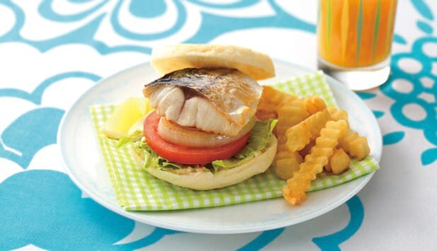 ノルウェー塩さばバーガー