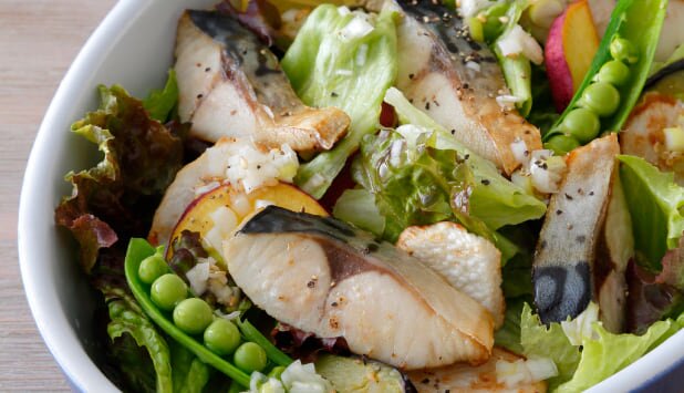 ノルウェー塩さばでデパ地下サラダ