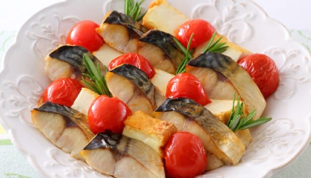 ノルウェー塩さばと厚揚げのイタリアン