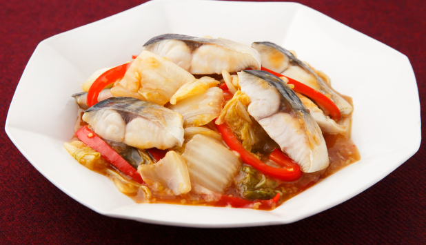 さばと白菜のオイスターとろみ煮