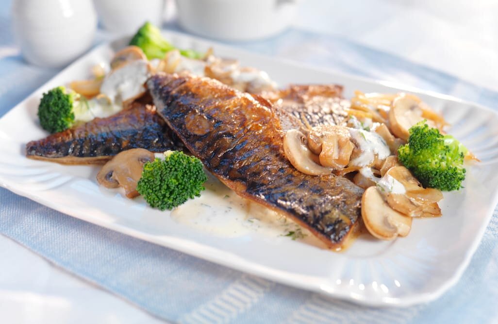 ノルウェー塩さばのバター炒め