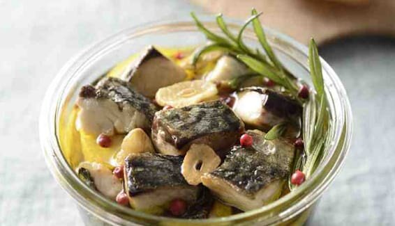 塩さばのオイル漬け